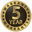 5 Year Warranty - Roofing