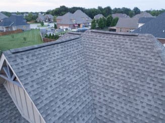 ridge vent on shingle roof