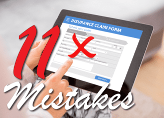 11 mistakes homeowners make when filing an insurance claim