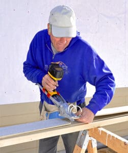 cutting_fiber_cement_siding_baker_roofing_construction