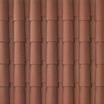 boral 2-piece mission clay roofing tile in tuscany