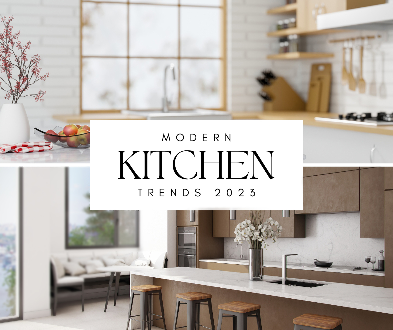 Modern Kitchen Trends in 2023 - Baker Roofing & Construction Inc.