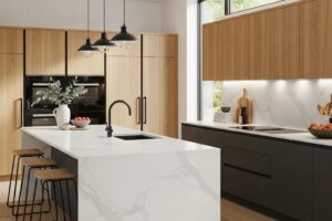 Modern kitchen design showcasing functionality and aesthetics