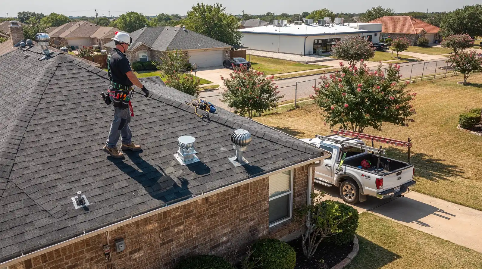 Extended heat can quietly accelerate roof aging across North Dallas homes over a summer season